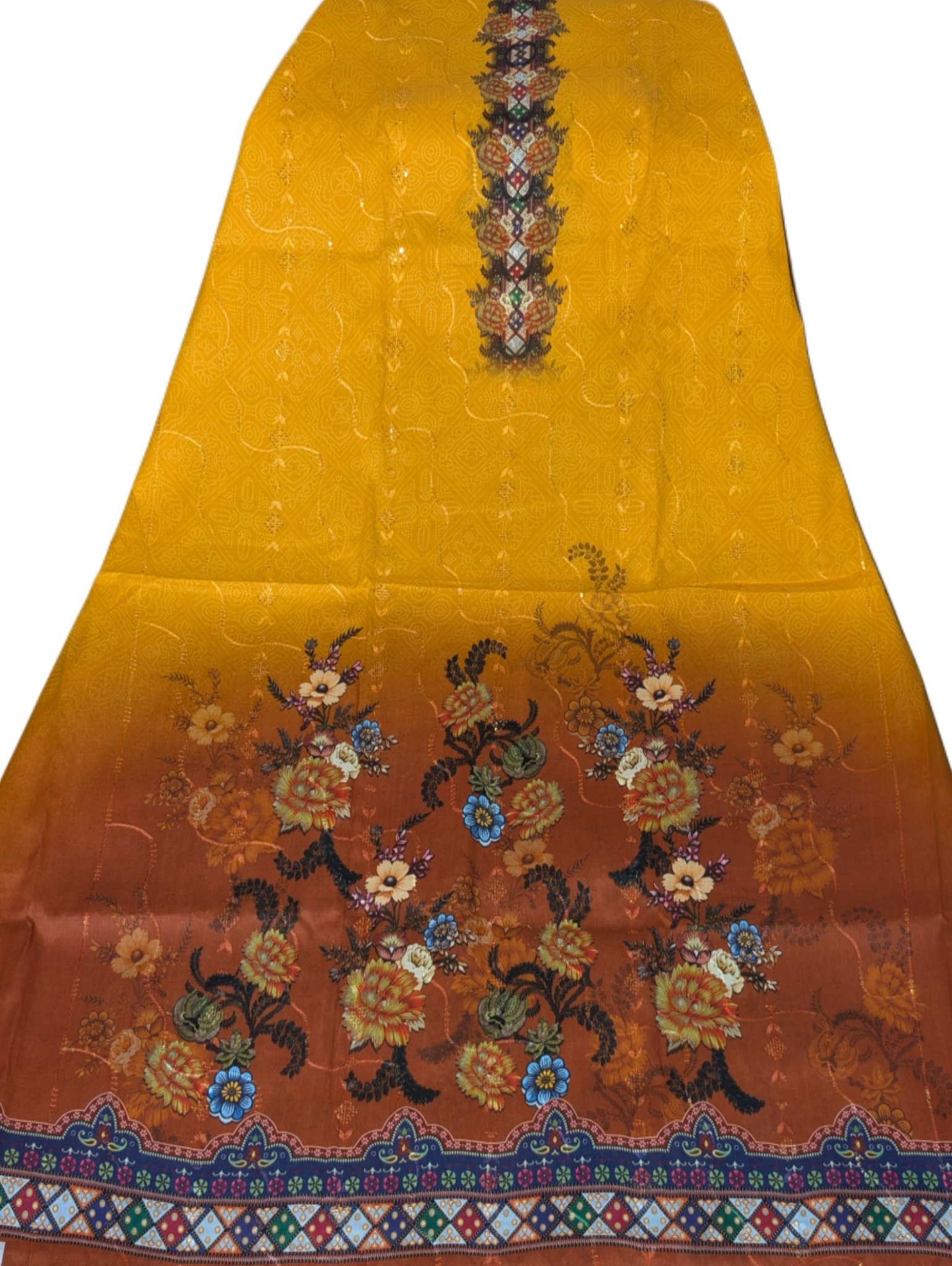 Barish Pure Cotton Stylish Three Piece - Image 2