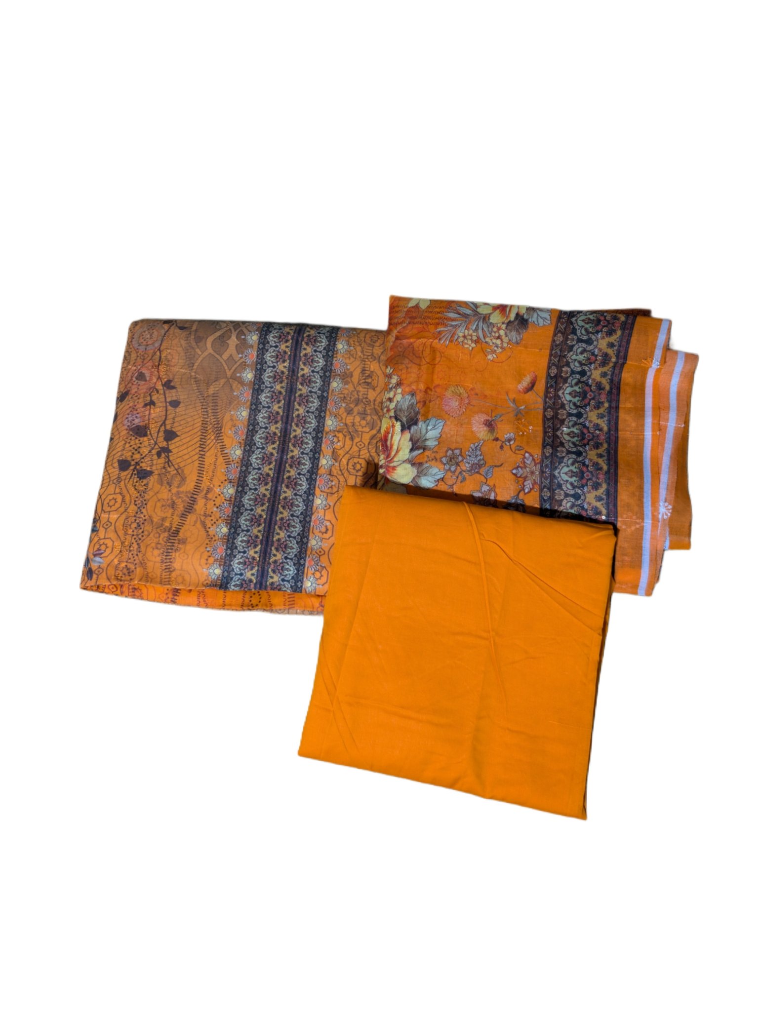 Barish Pure Cotton Stylish Three Piece - Image 4